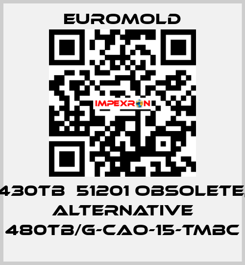 430TB  51201 obsolete, alternative 480TB/G-CAO-15-TMBC EUROMOLD
