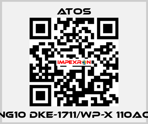 NG10 DKE-1711/WP-X 110AC Atos