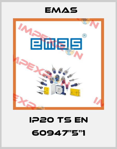 IP20 TS EN 60947"5"1 Emas