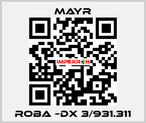 Roba –DX 3/931.311 Mayr