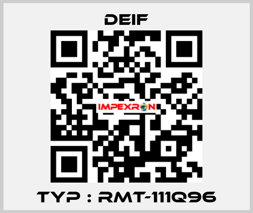 Typ : RMT-111Q96 Deif