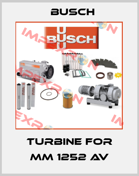 turbine for MM 1252 AV Busch