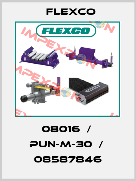 08016  /  PUN-M-30  /  08587846 Flexco