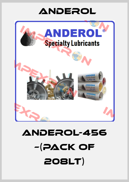 ANDEROL-456 –(pack of 208lt) Anderol