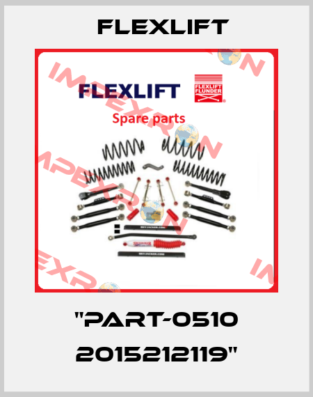 "PART-0510 2015212119" Flexlift