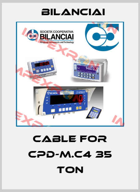Cable for CPD-M.C4 35 Ton Bilanciai