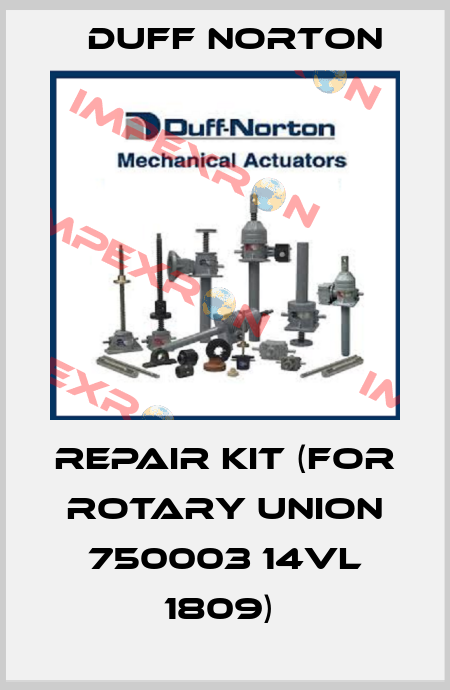 REPAIR KIT (FOR ROTARY UNION 750003 14VL 1809)  Duff Norton