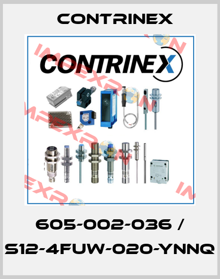 605-002-036 / S12-4FUW-020-YNNQ Contrinex