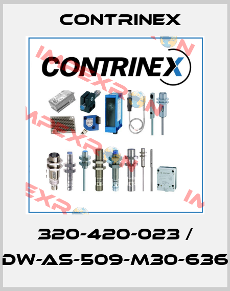 320-420-023 / DW-AS-509-M30-636 Contrinex