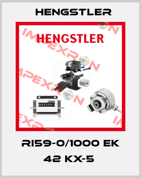 RI59-0/1000 EK 42 KX-5  Hengstler