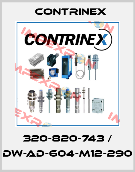 320-820-743 / DW-AD-604-M12-290 Contrinex