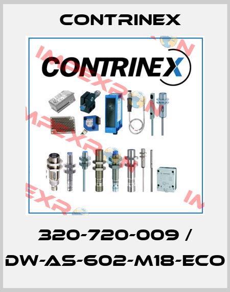 320-720-009 / DW-AS-602-M18-ECO Contrinex