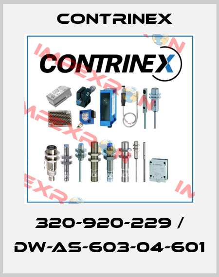 320-920-229 / DW-AS-603-04-601 Contrinex