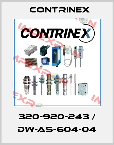 320-920-243 / DW-AS-604-04 Contrinex