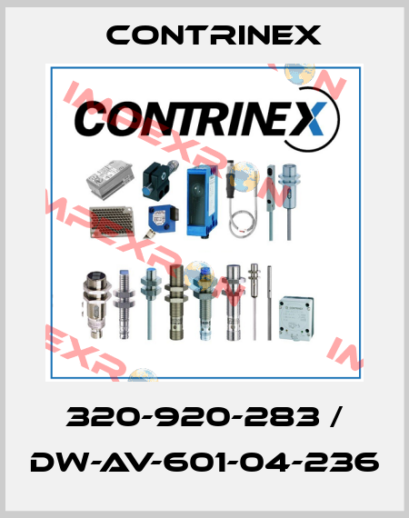 320-920-283 / DW-AV-601-04-236 Contrinex