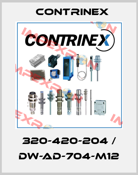 320-420-204 / DW-AD-704-M12 Contrinex