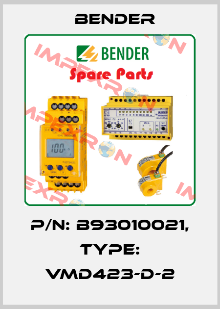p/n: B93010021, Type: VMD423-D-2 Bender