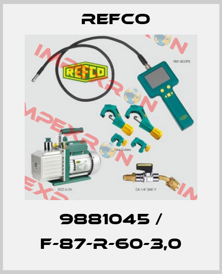 9881045 / F-87-R-60-3,0 Refco