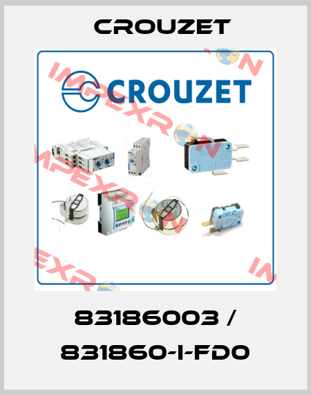 83186003 / 831860-I-FD0 Crouzet