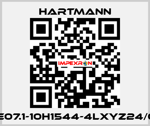 WE07.1-10H1544-4LXYZ24/0H Hartmann