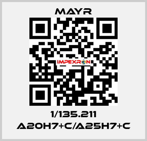 1/135.211 A20H7+C/A25H7+C Mayr