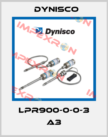 LPR900-0-0-3 A3 Dynisco