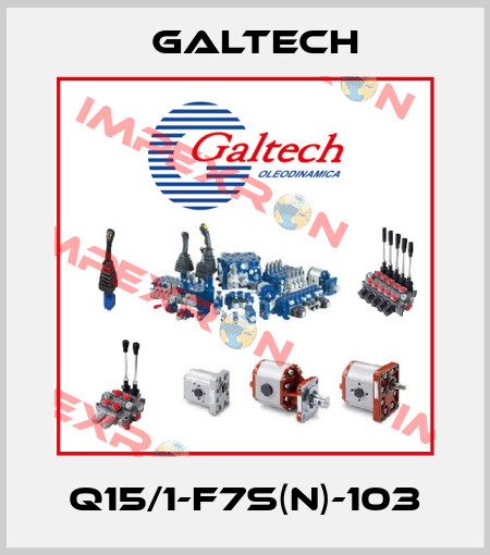 Q15/1-F7S(N)-103 Galtech
