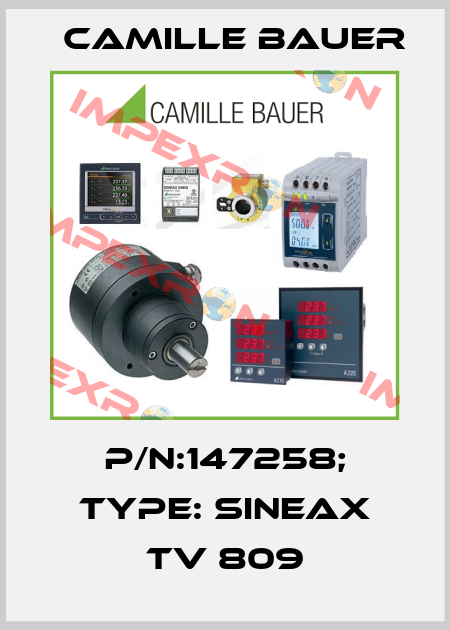 p/n:147258; Type: Sineax TV 809 Camille Bauer