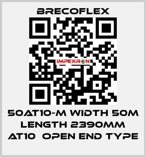 50AT10-M Width 50m Length 2390mm AT10　Open end type Brecoflex