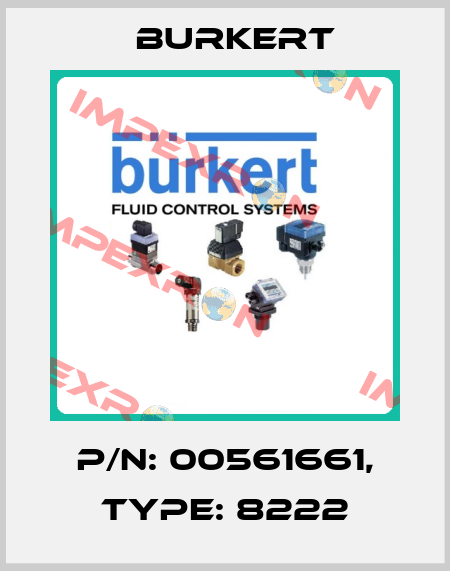p/n: 00561661, Type: 8222 Burkert