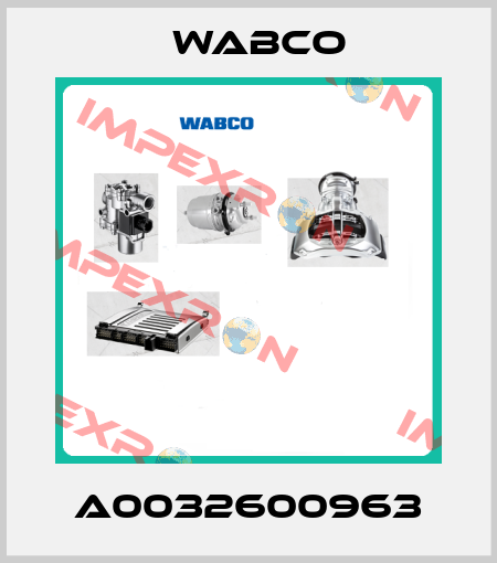 A0032600963 Wabco