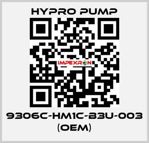 9306C-HM1C-B3U-003 (OEM) Hypro Pump