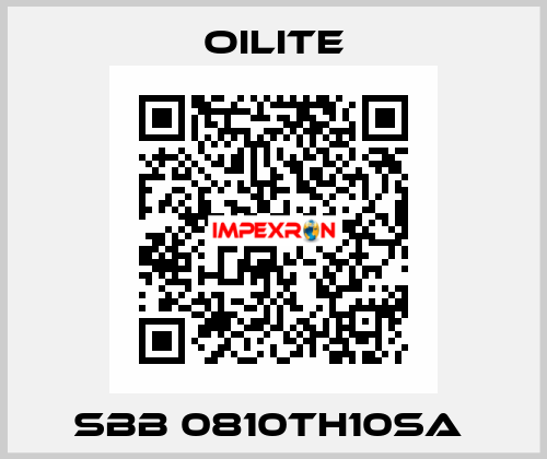 SBB 0810TH10SA  Oilite