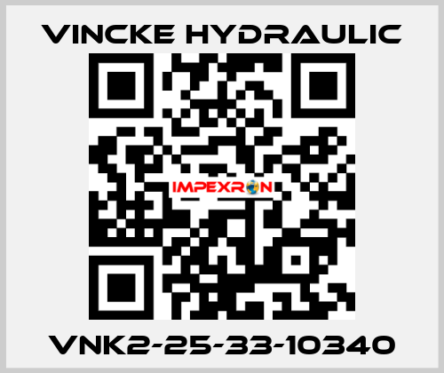 VNK2-25-33-10340 VINCKE HYDRAULIC