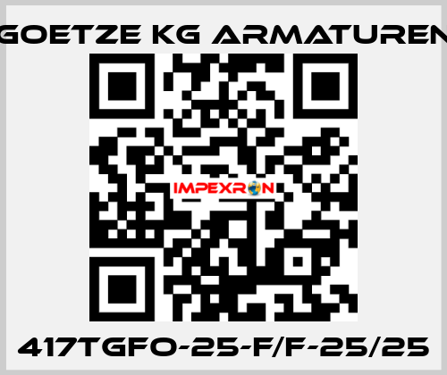 417tGFO-25-f/f-25/25 Goetze KG Armaturen