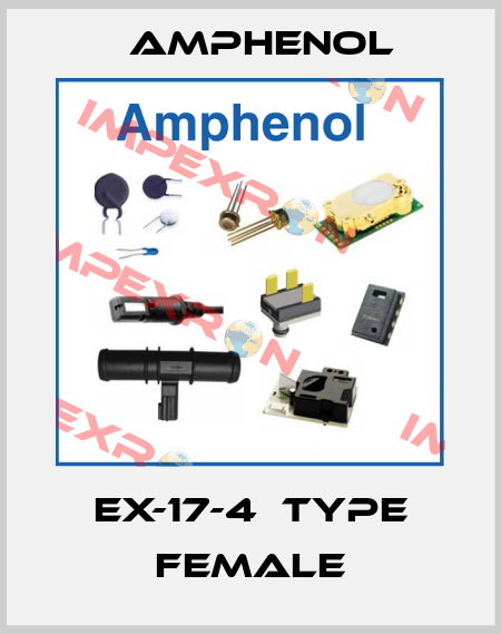EX-17-4  TYPE FEMALE Amphenol