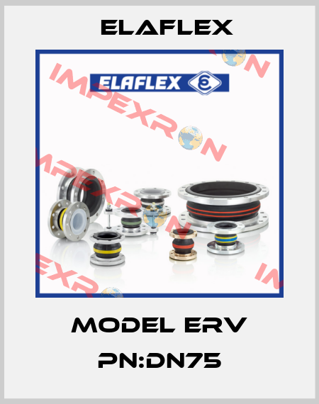 MODEL ERV PN:DN75 Elaflex