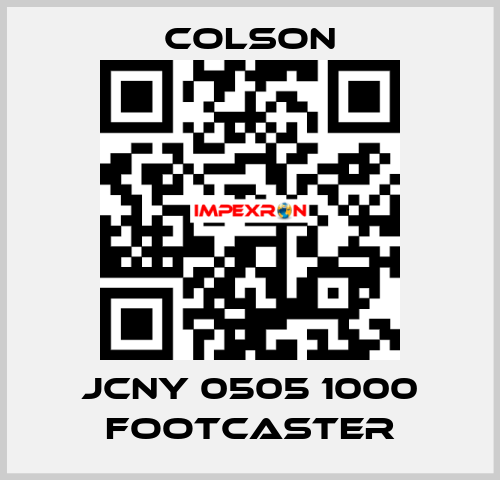 JCNY 0505 1000 FOOTCASTER Colson