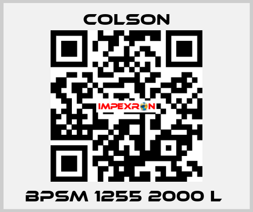 BPSM 1255 2000 L  Colson