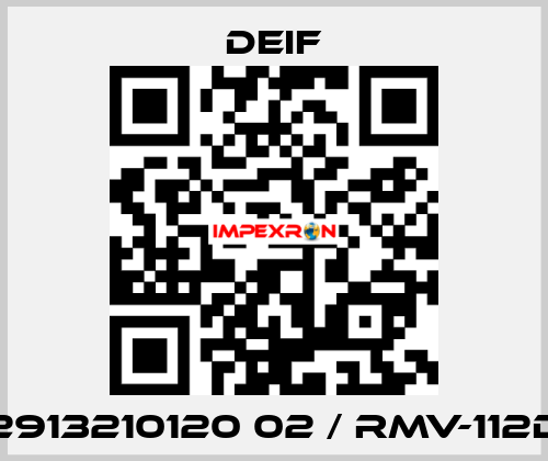 2913210120 02 / RMV-112D Deif