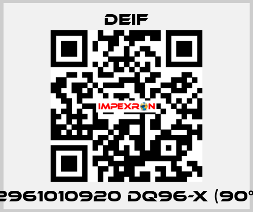 2961010920 DQ96-x (90°) Deif