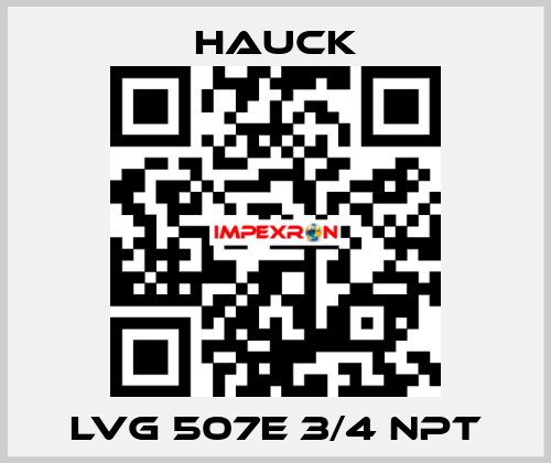LVG 507E 3/4 NPT HAUCK