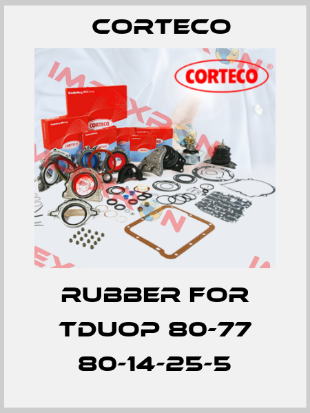 rubber for TDUOP 80-77 80-14-25-5 Corteco