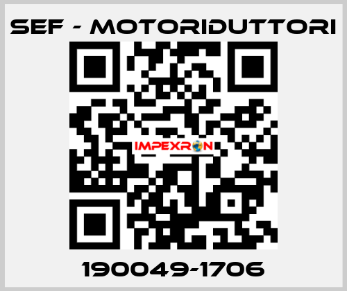 190049-1706 SEF - MOTORIDUTTORI