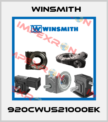 920CWUS21000EK Winsmith