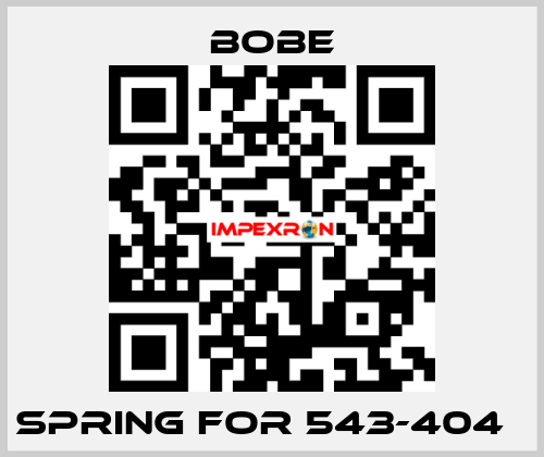 spring for 543-404В Bobe