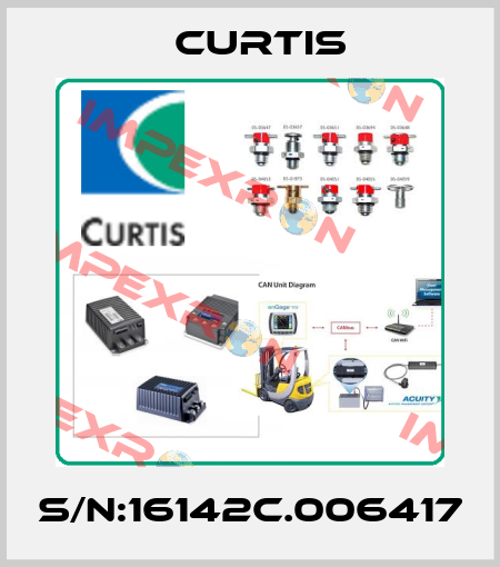 S/N:16142C.006417 Curtis