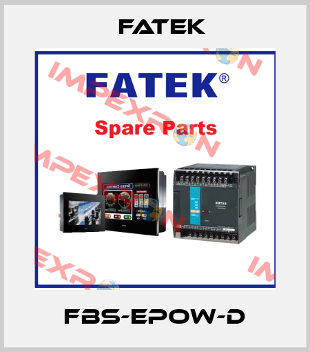 FBs-EPOW-D Fatek