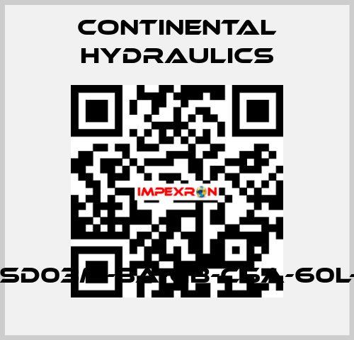 VSD03M-3A-GB-CSA-60L-C Continental Hydraulics