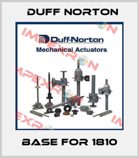 Base for 1810 Duff Norton
